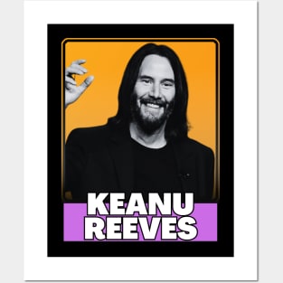 Keanu reeves (retro) Posters and Art